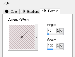 pattern settings