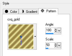gold pattern setting