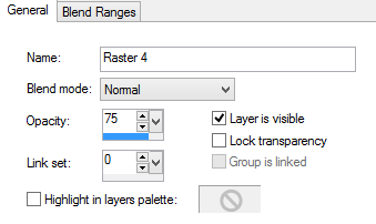 layer properties
