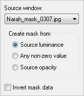 mask selection