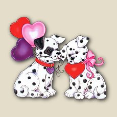 valentine dogs
