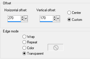 image offset