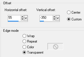 image offset