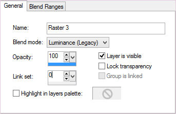 layer properties