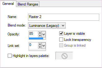 layer properties