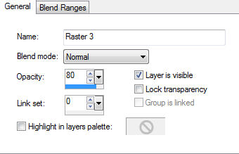 layer properties