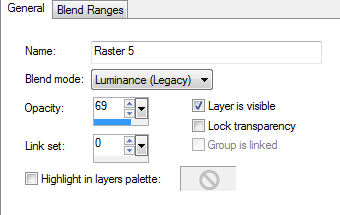 layer properties