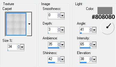 texture carpet settings