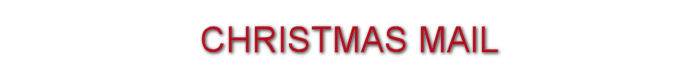Christmas Mail