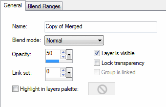 layer properties