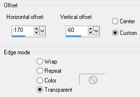 image offset