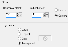 image offset