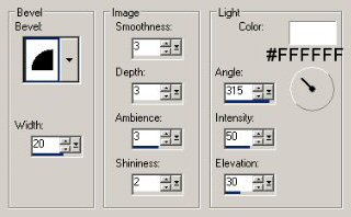 Inner bevel settings