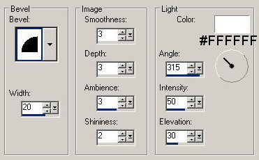 Inner bevel settings
