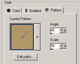 Pattern setting