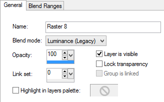 layer properties