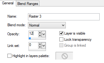 layer properties