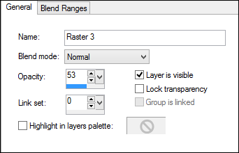 layer properties