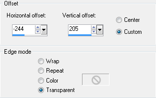 image offset