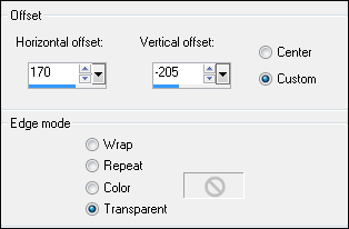 image offset