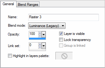 layer properties