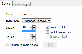 layer properties