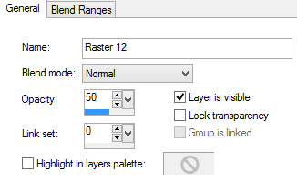 layer properties