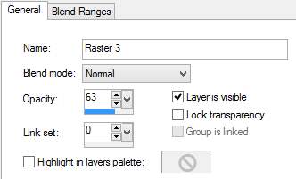 layer properties