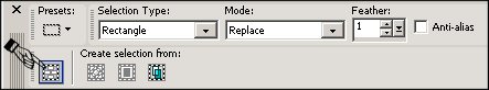 custom selection