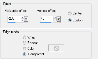 image offset