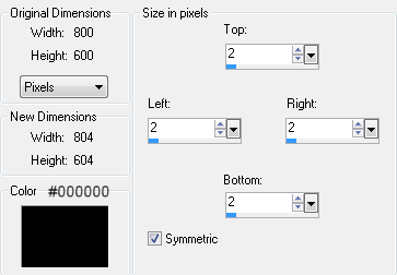 border setting