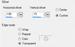 image offset