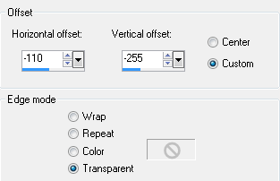 image offset