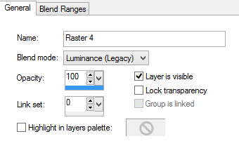 layer properties