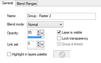 layer properties
