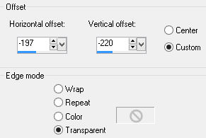 image offset