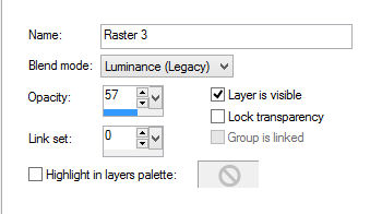 layer properties