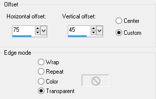 image offset