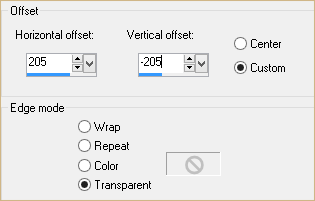 image offset