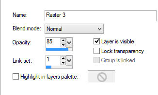 layer properties