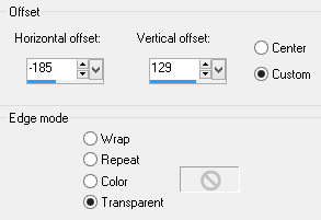 image offset