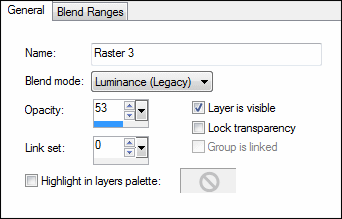 layer properties