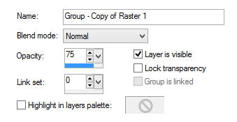 layer properties