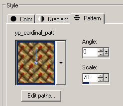 Pattern setting