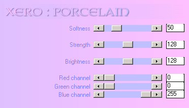 Porcelain setting